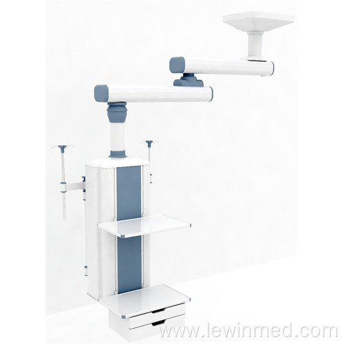 Ceiling type double arm manual surgical pendant